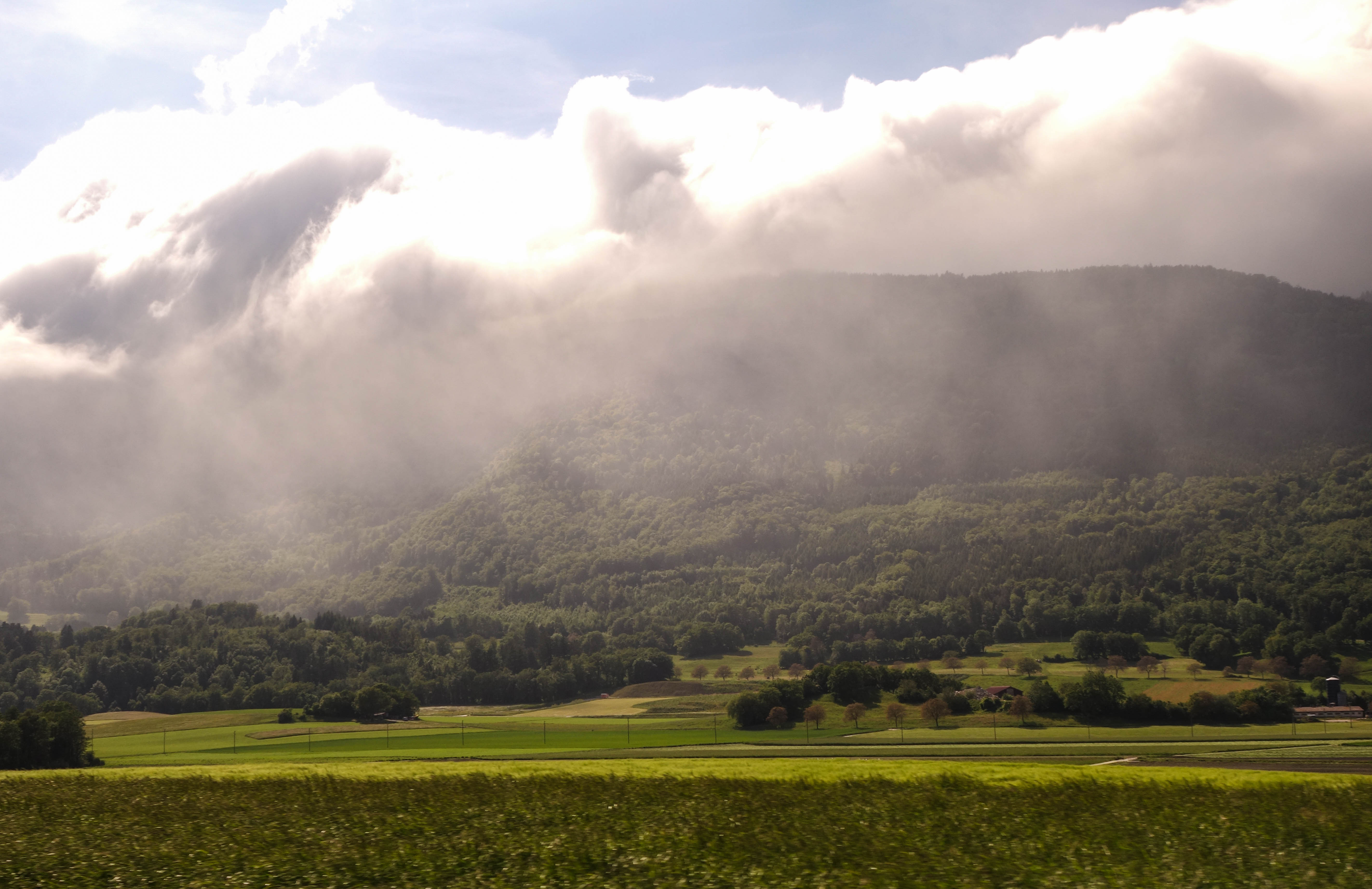 La beauté des paysages dramatiques et contrastés